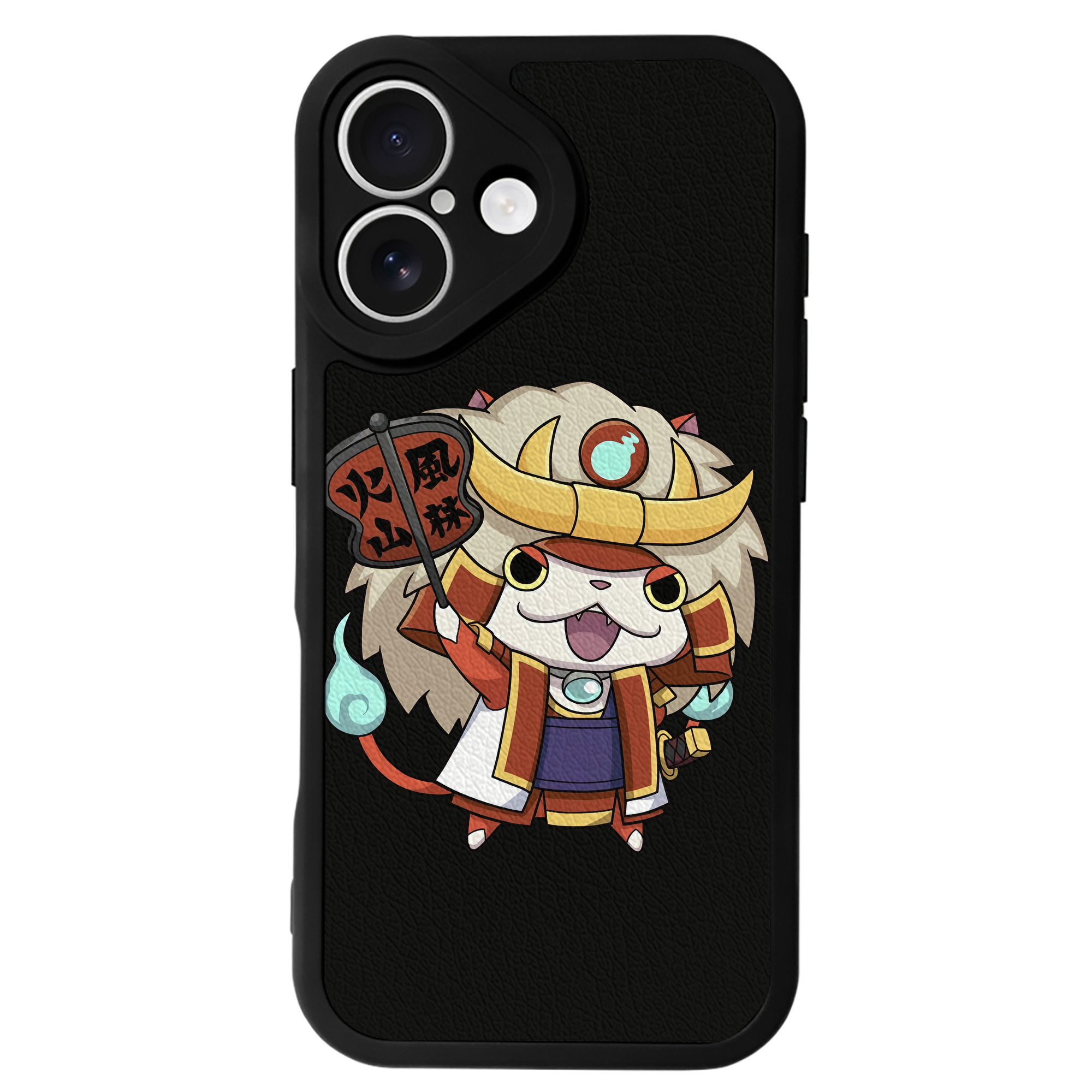 （画像用） 妖怪ウォッチ Yo-kai Watch 【iPhone 16シリーズ対応】シリコンスマホケース（レザー調） 材質：シリコン